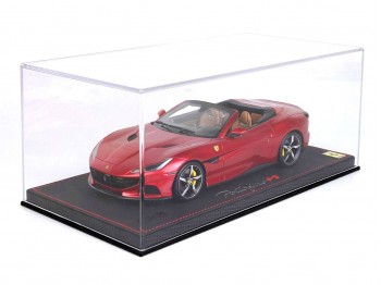 Ferrari Portofino M Spider BBR Models 1/18 P18193D Rosso Portofino Metallizzato con vetrina
