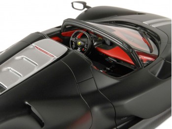 Ferrari Daytona SP3 Icona Spider BBR Models 1/18 P18214MB Nero Opaco con vetrina