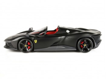 Ferrari Daytona SP3 Icona Spider BBR Models 1/18 P18214MB Nero Opaco con vetrina