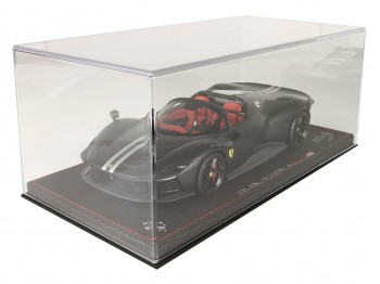 Ferrari Daytona SP3 Icona Spider BBR Models 1/18 P18214MB Nero Opaco con vetrina