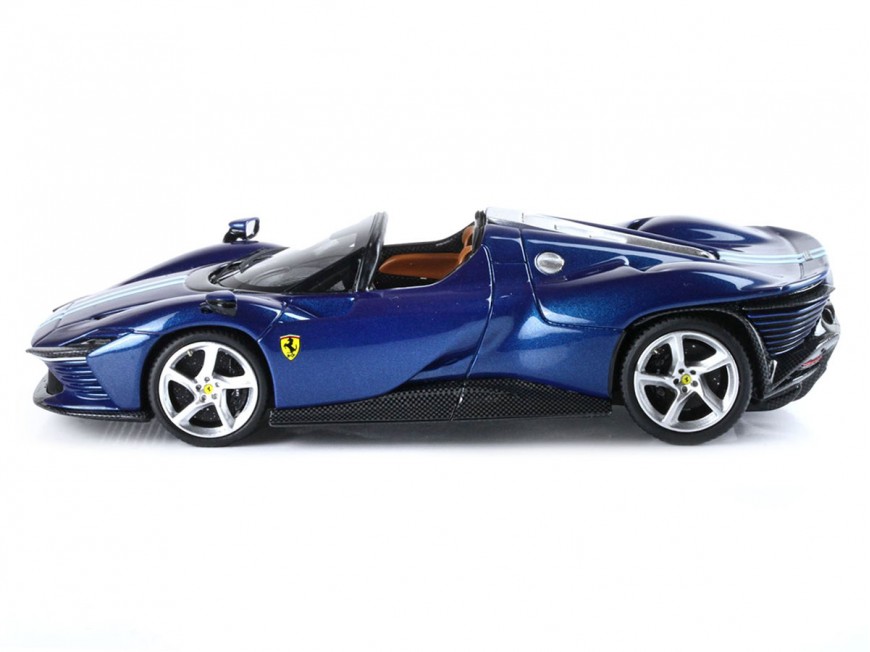 Ferrari Daytona SP3 Icona Spider BBR Models 1/43 BBRC267F Blu Abu Dhabi Metallizzato