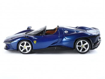 Ferrari Daytona SP3 Icona Spider BBR Models 1/43 BBRC267F Blu Abu Dhabi Metallizzato