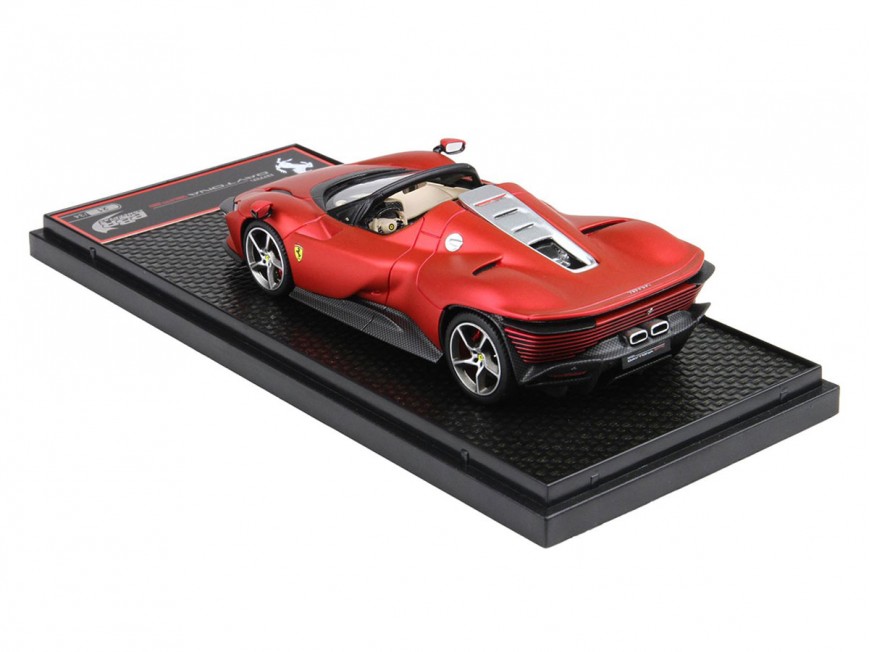 Ferrari Daytona SP3 Icona Spider BBR Models 1/43 BBRC267M Rosso Fuoco Opaco