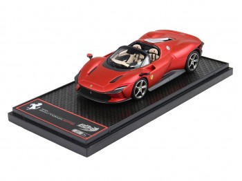 Ferrari Daytona SP3 Icona Spider BBR Models 1/43 BBRC267M Rosso Fuoco Opaco