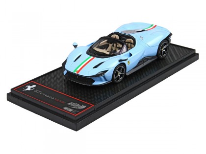 Ferrari Daytona SP3 Icona Spider BBR Models 1/43 BBRC267O Azzurro La Plata