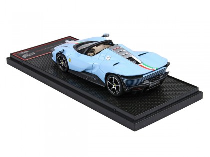 Ferrari Daytona SP3 Icona Spider BBR Models 1/43 BBRC267O Azzurro La Plata 2