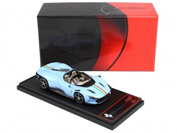 Ferrari Daytona SP3 Icona Spider BBR Models 1/43 BBRC267O Azzurro La Plata