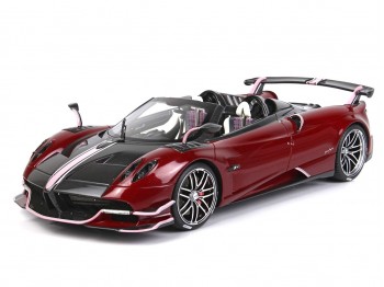 Pagani Huayra Roadster BC BBR Models 1/18 P18159C1 Rosso Speciale Metallizzato con vetrina