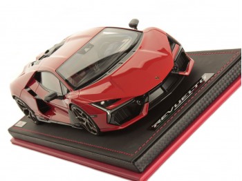 Lamborghini Revuelto MR Collection 1/18 LAMBO058SE Arancio Dac con vetrina
