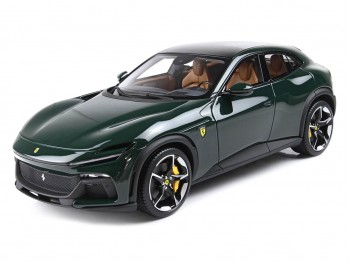 Ferrari Purosangue BBR Models 1/18 P18219 Metallic British Green with display case