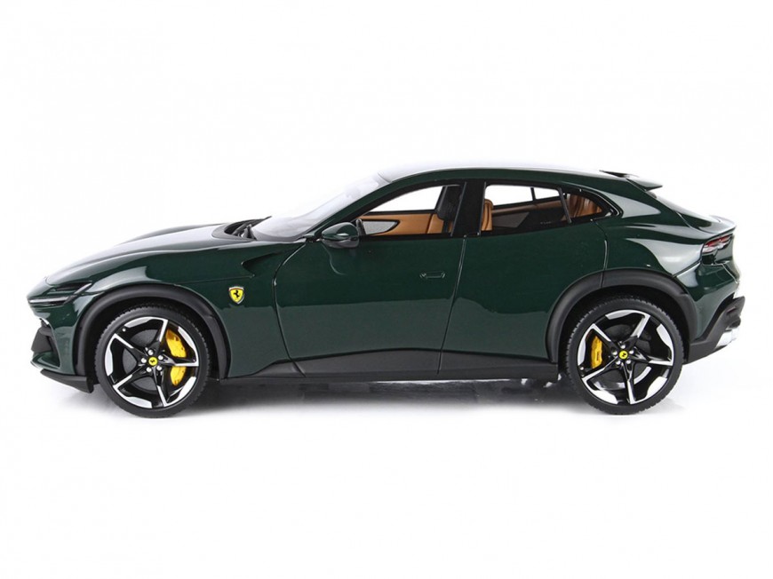 Ferrari Purosangue BBR Models 1/18 P18219 Metallic British Green with display case