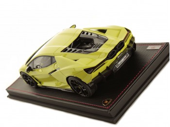 Lamborghini Revuelto MR Collection 1/18 LAMBO058SE2 Verde Scandal con vetrina