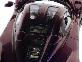 Pagani Utopia BBR Models 1/18 P18223CHA Camaleonte Metallizzato con vetrina