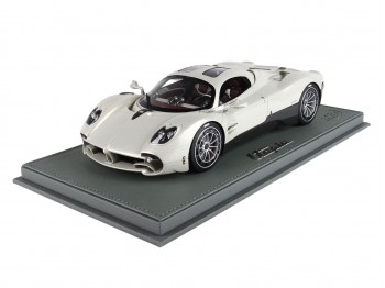 Pagani Utopia BBR Models 1/18 P18223B Grigio Rinascimento Metallizzato con vetrina