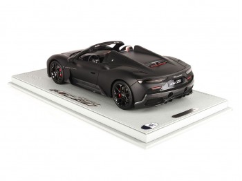 Maserati MC20 Cielo BBR Models 1/18 P18222MB Nero Opaco con vetrina