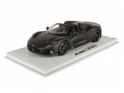 Maserati MC20 Cielo BBR Models 1/18 P18222MB Nero Opaco con vetrina