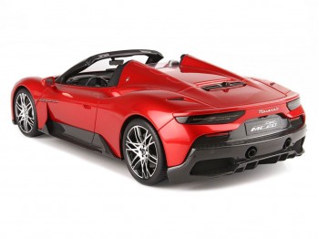 Maserati MC20 Cielo BBR Models 1/18 P18222B Rosso Vincente Metallizzato con vetrina