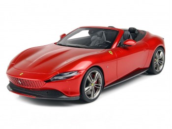 Ferrari Roma Spider BBR Models 1/18 P18230H Rosso Magma Metallizzato con vetrina