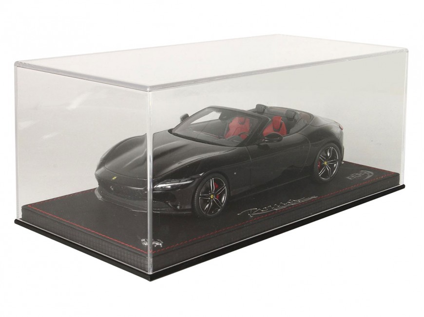 Ferrari Roma Spider BBR Models 1/18 P18230G Nero Purosangue con vetrina
