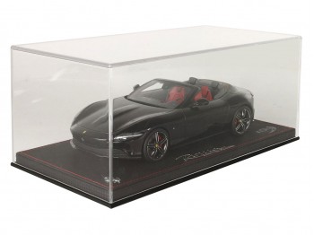 Ferrari Roma Spider BBR Models 1/18 P18230G Purosangue Black with display case