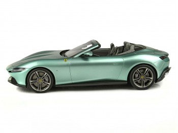 Ferrari Roma Spider BBR Models 1/18 P18230F Metallic Tevere Green with display case
