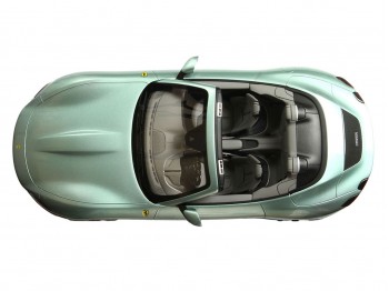 Ferrari Roma Spider BBR Models 1/18 P18230F Metallic Tevere Green with display case