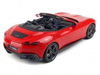 Ferrari Roma Spider BBR Models 1/18 P18230B1 Rosso Corsa 322 con vetrina