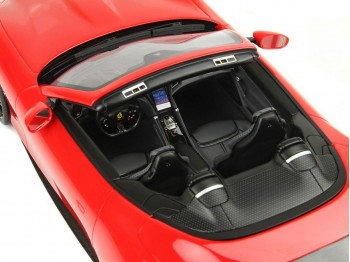 Ferrari Roma Spider BBR Models 1/18 P18230B1 Corsa 322 Red with display case