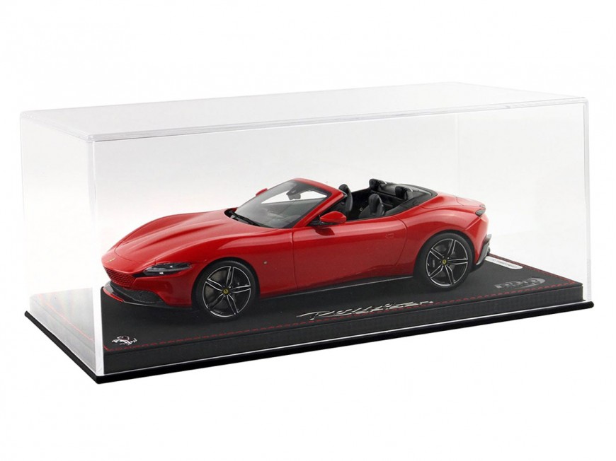 Ferrari Roma Spider BBR Models 1/18 P18230B1 Corsa 322 Red with display case