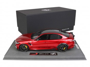 Alfa Romeo Giulia GTA BBR Models 1/18 BBRC1851A1-21 Rosso GTA con vetrina