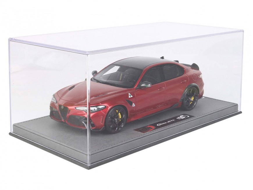 Alfa Romeo Giulia GTA BBR Models 1/18 BBRC1851A1-21 Rosso GTA con vetrina