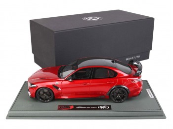 Alfa Romeo Giulia GTAm BBR Models 1/18 BBRC1852-21B GTA Red with display case