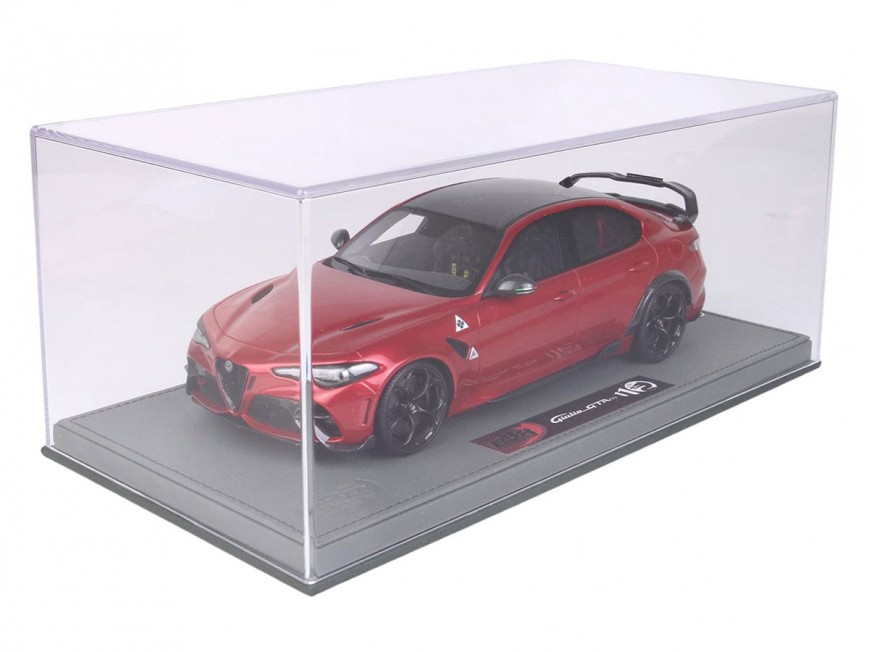 Alfa Romeo Giulia GTAm BBR Models 1/18 BBRC1852-21B Rouge GTA avec vitrine