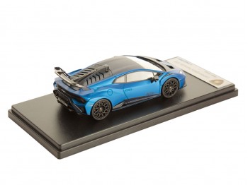 Lamborghini Huràcan STO 60° Anniversario Looksmart 1/43 LS523SA Blu Aegeus