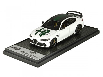 Alfa Romeo Giulia GTAm BBR Models 1/43 BBRC247B1A Trofeo White