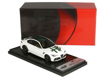 Alfa Romeo Giulia GTAm BBR Models 1/43 BBRC247B1A Bianco Trofeo