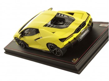 Lamborghini Revuelto MR Collection 1/18 LAMBO058SE Clarus Yellow with display case