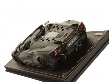 Lamborghini Auténtica MR Collection 1/18 LAMBO060A Grigio Titans con vetrina