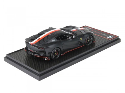 Ferrari 812 Competizione Charles Leclerc 1/43 BBRC284 Nero Opaco 2