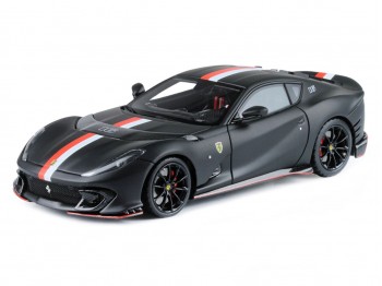 Ferrari 812 Competizione Charles Leclerc 1/43 BBRC284 Nero Opaco
