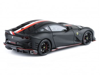 Ferrari 812 Competizione Charles Leclerc 1/43 BBRC284 Matt Black