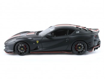 Ferrari 812 Competizione Charles Leclerc 1/43 BBRC284 Nero Opaco