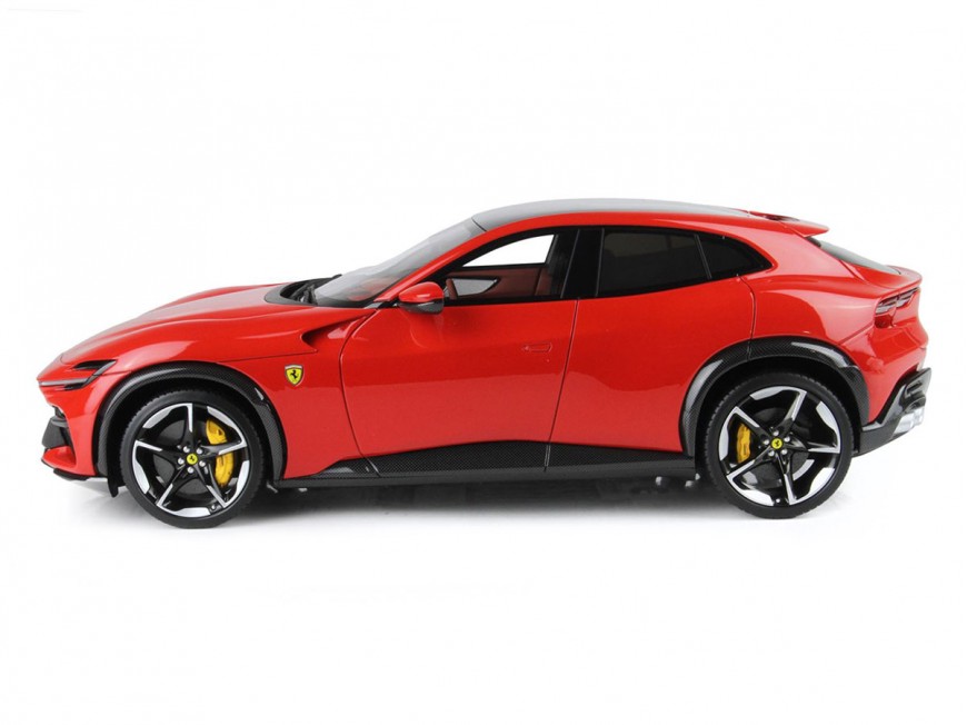 Ferrari Purosangue BBR Models 1/18 P18231B Corsa 322 Red panoramic roof with display case