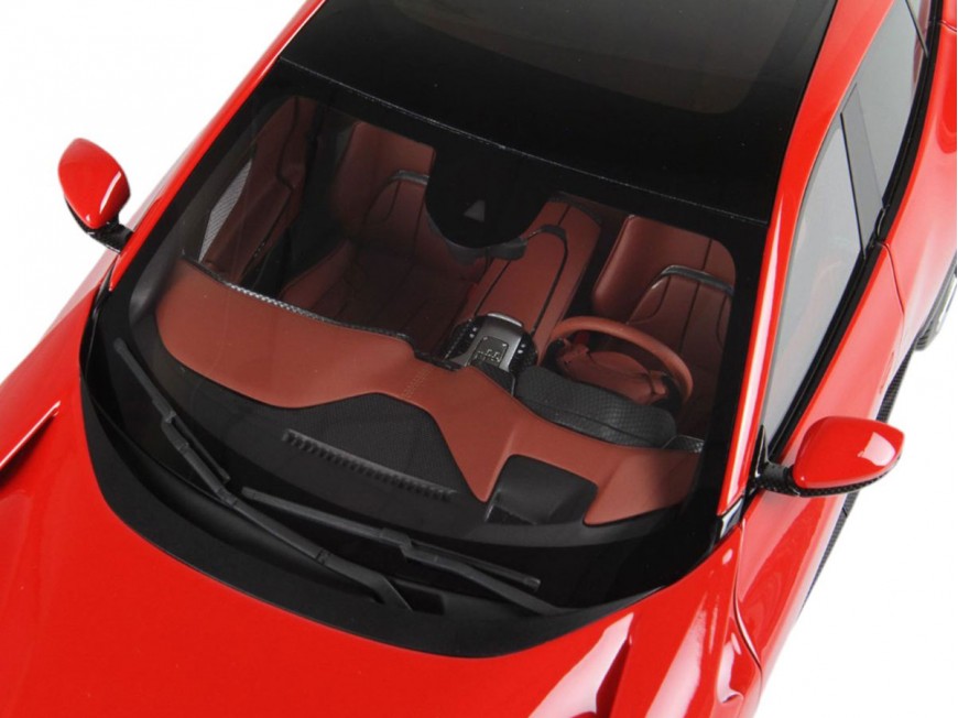 Ferrari Purosangue BBR Models 1/18 P18231B Corsa 322 Red panoramic roof with display case