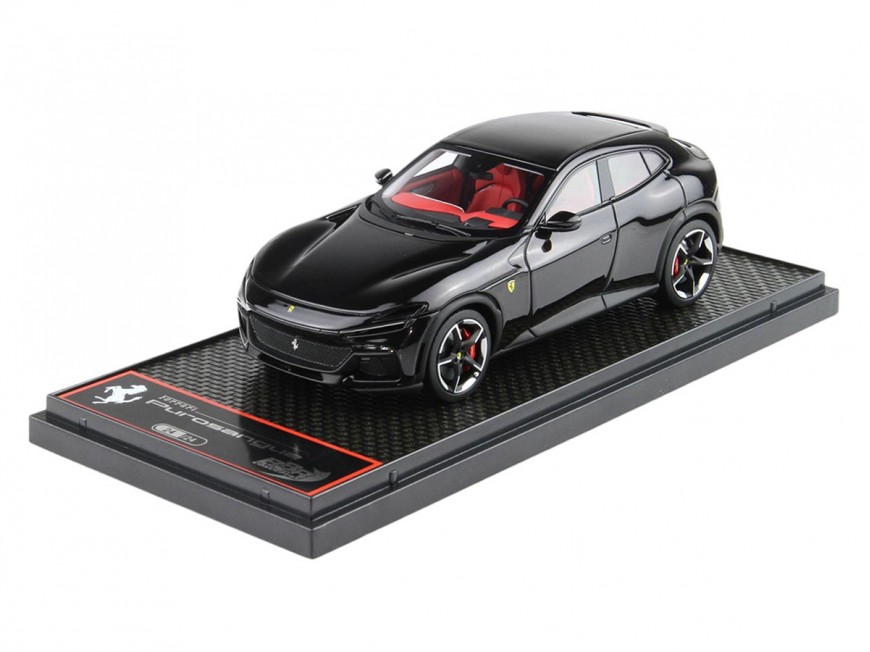 Ferrari Purosangue BBR Models 1/43 BBRC272C1 Metallic Purosangue Black