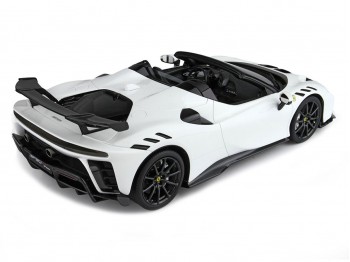 Ferrari SF90 XX Spider BBR Models 1/18 P18238L1 Cervin Blanc avec vitrine
