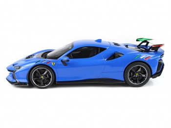 Ferrari SF90 XX Stradale BBR Models 1/18 P18237ITA1 French Blue with display case