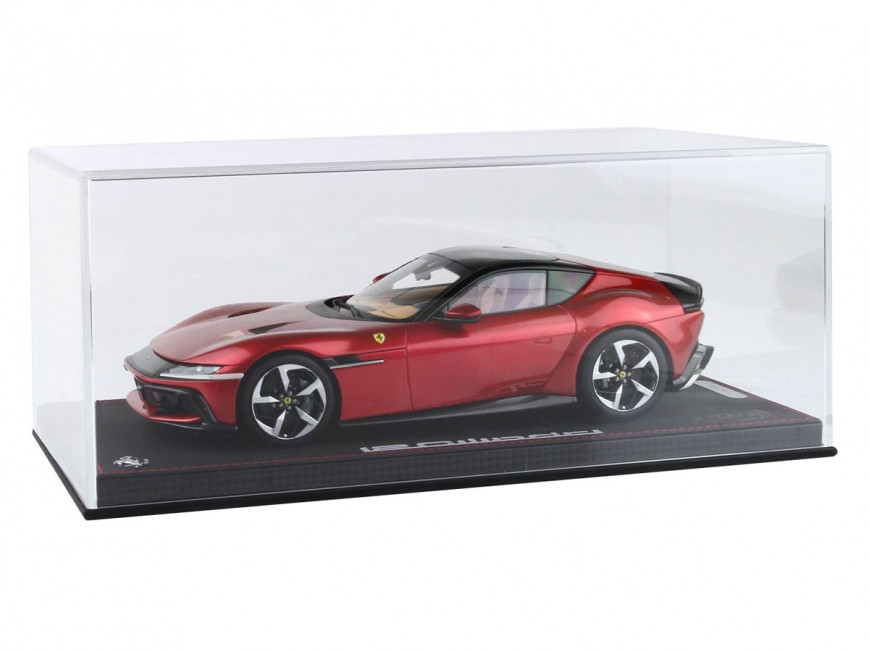 Ferrari 12Cilindri BBR Models 1/18 P18254G Rouge Ardent Métallisé