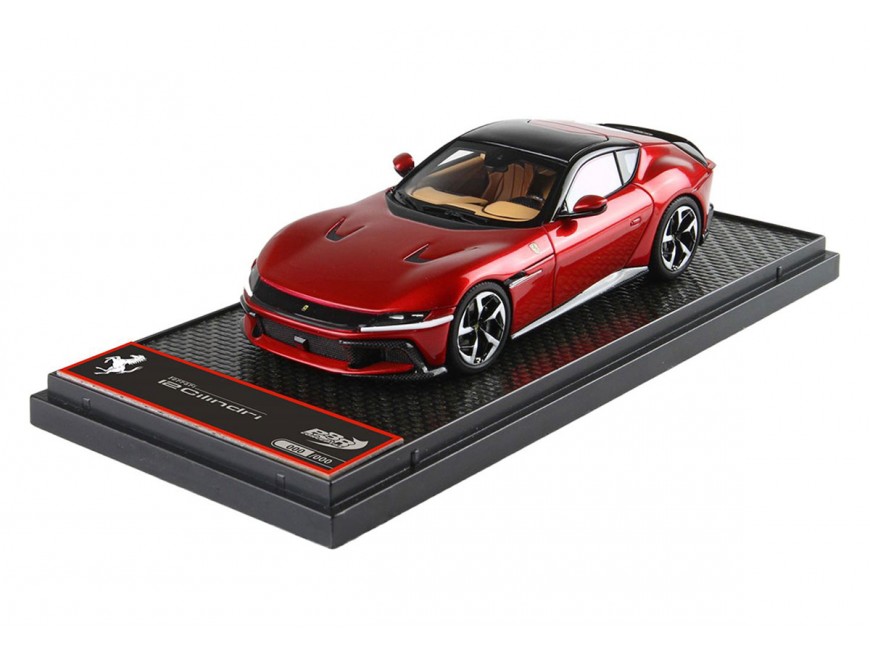 Ferrari 12Cilindri BBR Models 1/43 BBRC306G Rosso Fuoco Metallizzato tetto panoramico