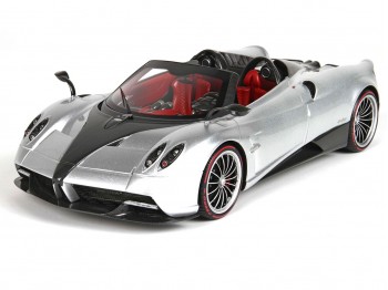 Pagani Huayra Roadster BBR Models 1/18 P18148I Micalized Grey with display case